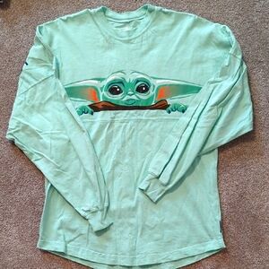 Disney The Mandalorian Mint Green Long Sleeve Spirit Jersey
